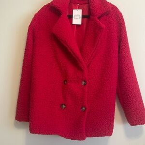 Camisa “NEW”Sherpa Jacket. Beautil soft light weight FUN Jacket.